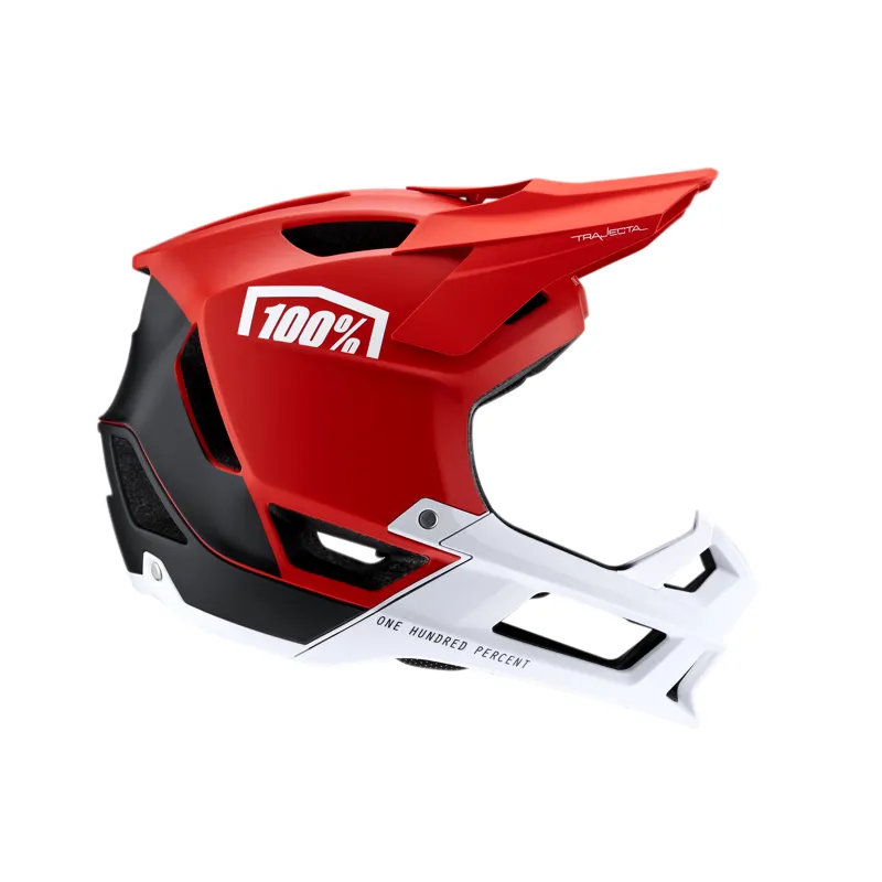 100 Percent Trajecta Full Face Enduro MTB Helmet Red