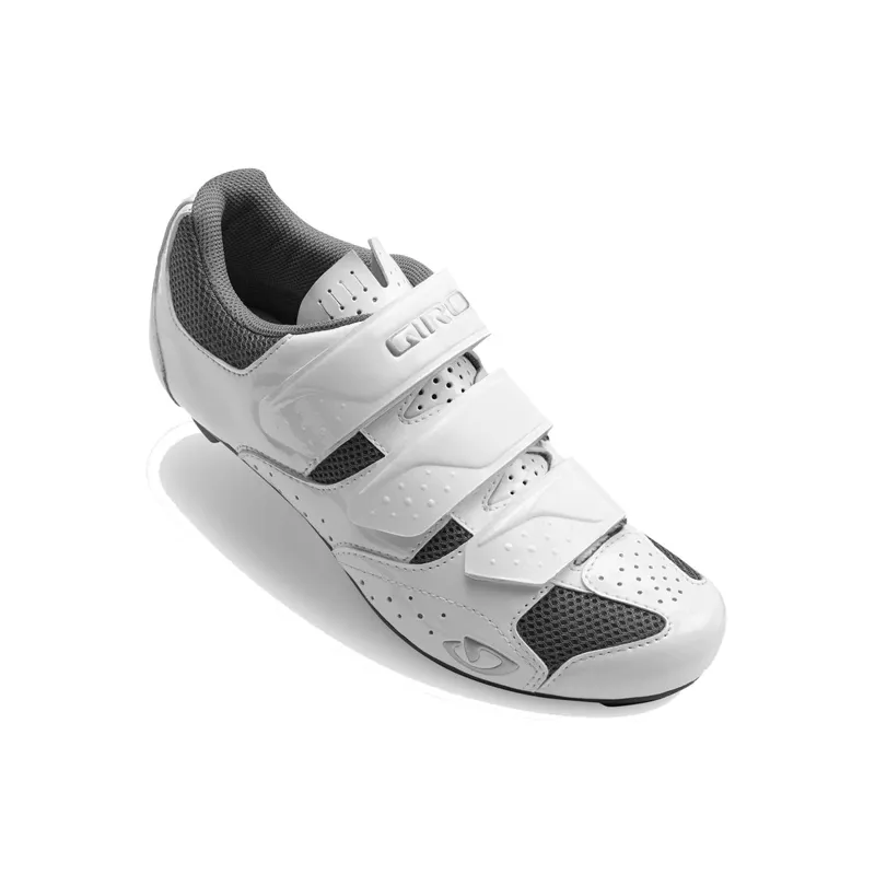silver cycling shoes