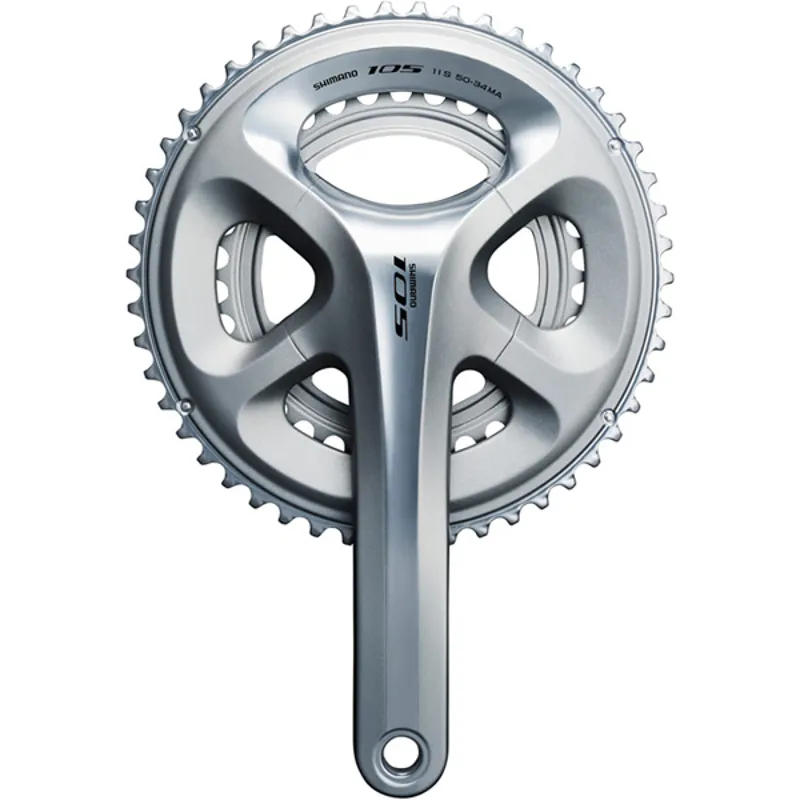 Shimano Fc 5700 105 Double Chainset Hollowtech Ii Silver