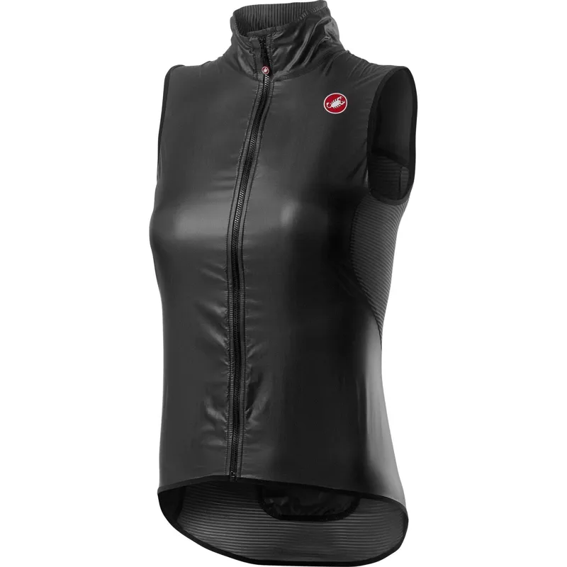 Download Castelli Aria Womens Wind Vest Road Cycling Gilet - Gray